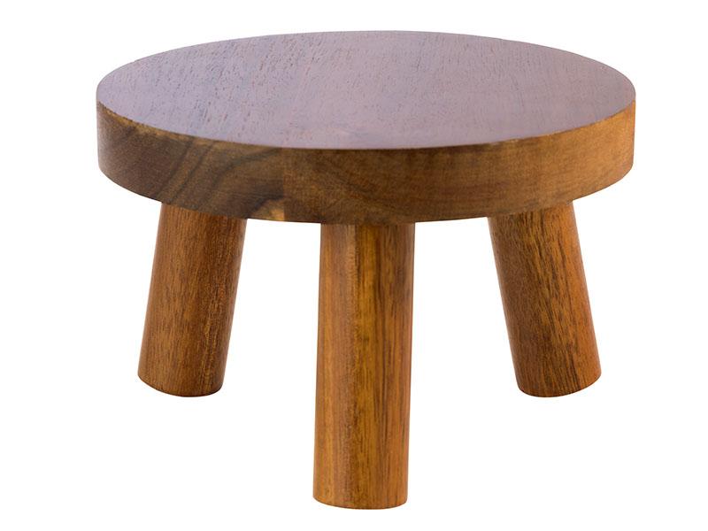 SUPORTE Ø25CM ALT.15CM MADEIRA ACACIA